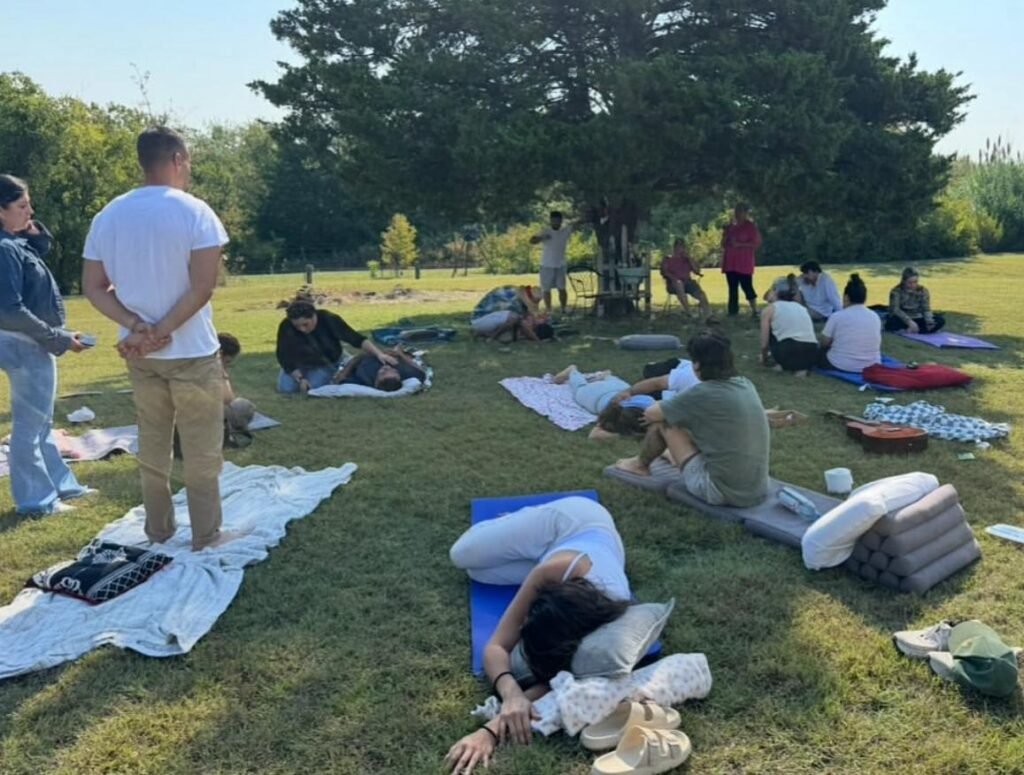 The peaceful Patch of Heaven Sanctuary in Miami, home to our 6-day Shipibo Ayahuasca retreat.