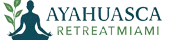 Ayahuasca Retreat Miami logo featuring authentic Shipibo healing in Florida.